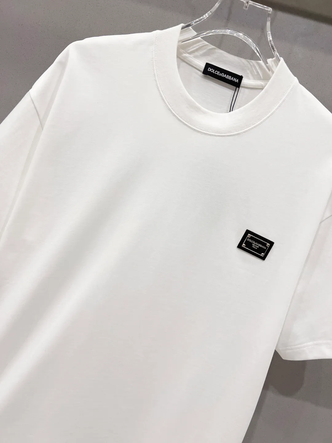 110👍DG logo Logo Same Style T Versatile ( ) : Black White Size：S M L XL